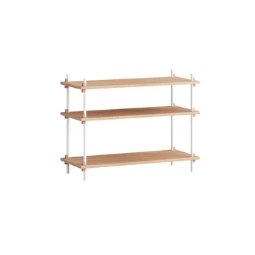 Shelving System classic shelf - Oak-white, 86x65x35 cm, S.65.1.A - MOEBE