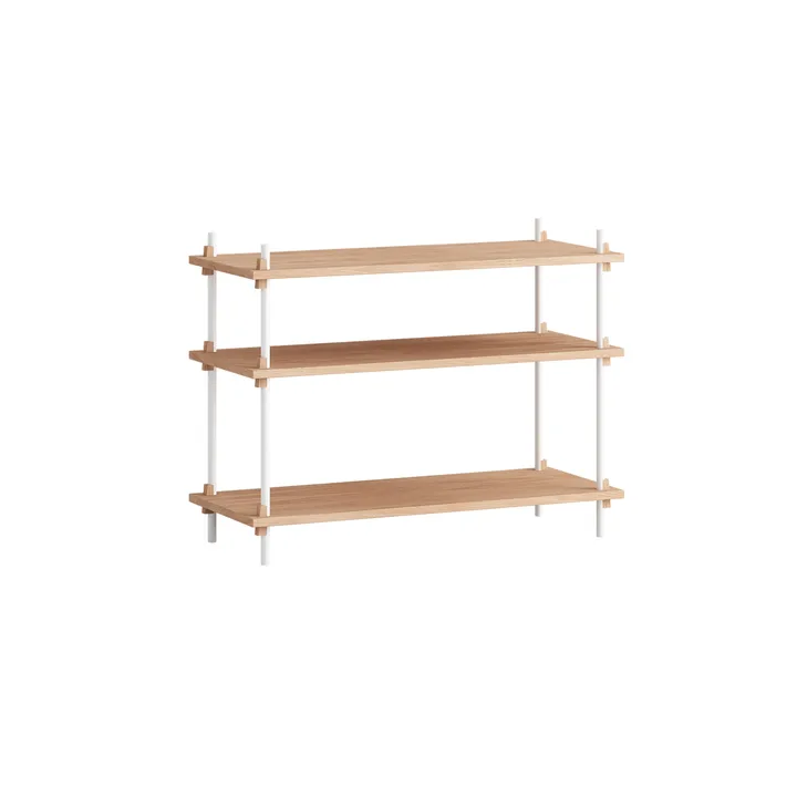 Shelving System classic shelf - Oak-white, 86x65x35 cm, S.65.1.A - MOEBE