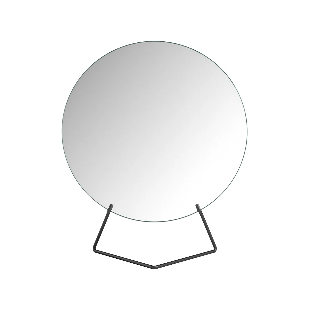 MOEBE Table mirror o20 cm Black | Scandinavian Design | Table mirrors | Black