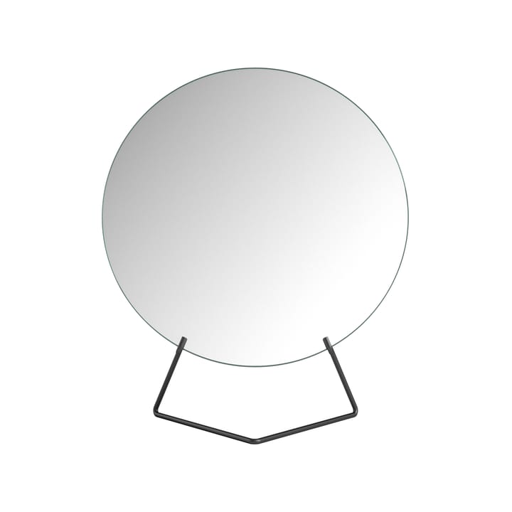 Table mirror Ø20 cm - Black - MOEBE