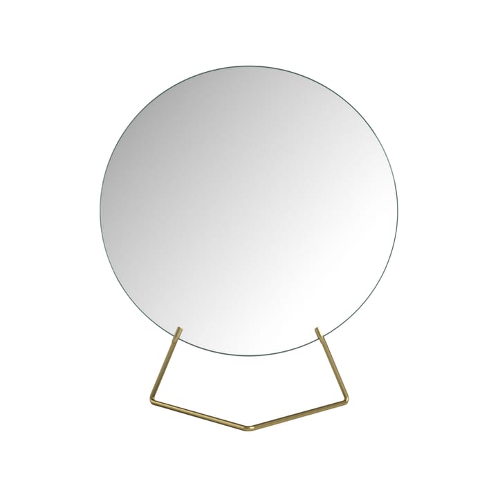 Table mirror Ø20 cm - Brass - MOEBE