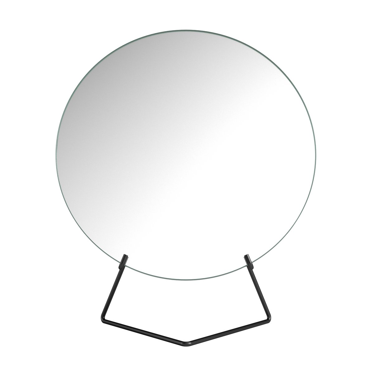 MOEBE Table mirror o30 cm Black | Scandinavian Design | Table mirrors | Black