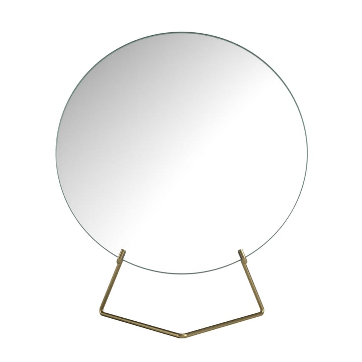 Table mirror Ø30 cm - Brass - MOEBE