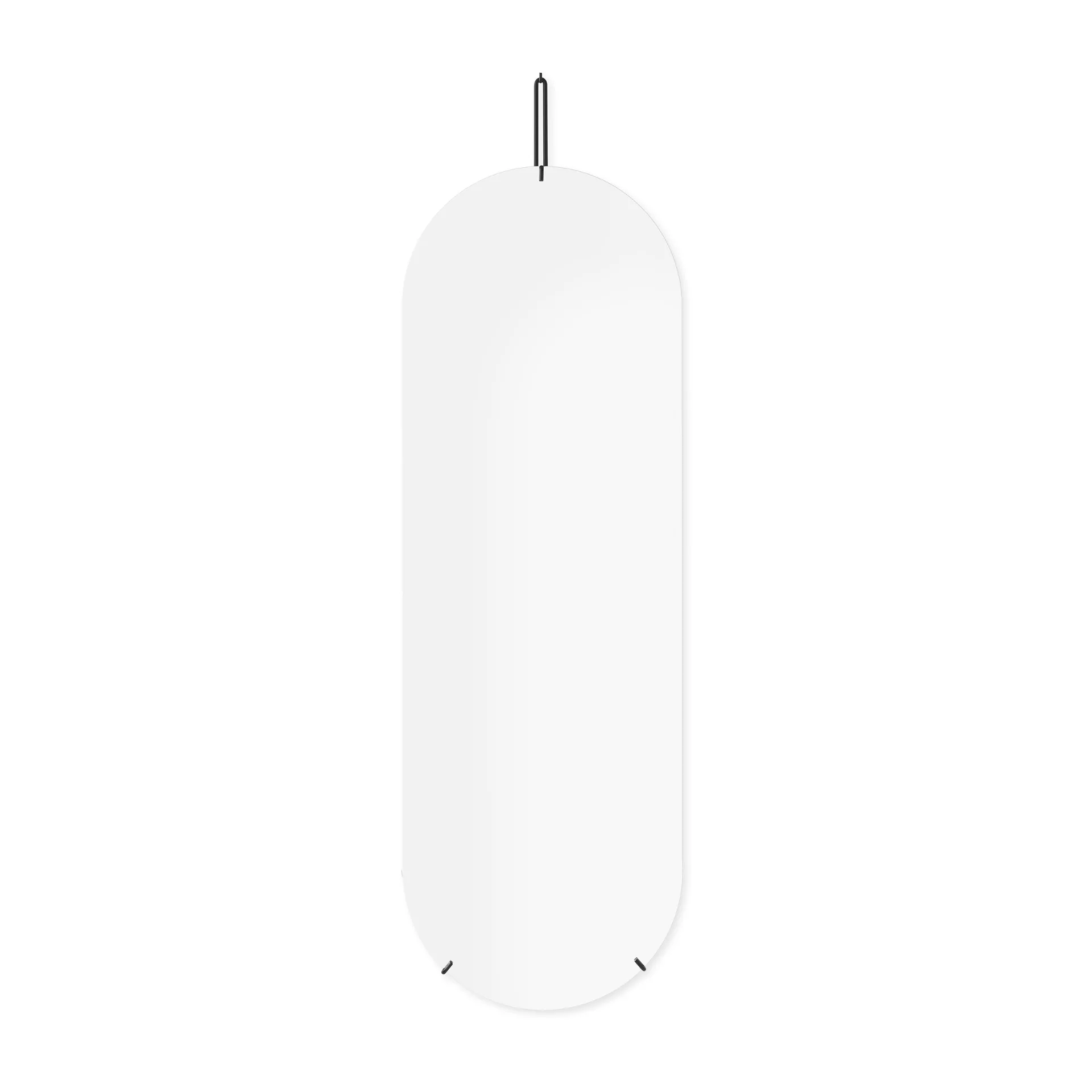 Wall mirror 40.4x146.9 cm, Black MOEBE