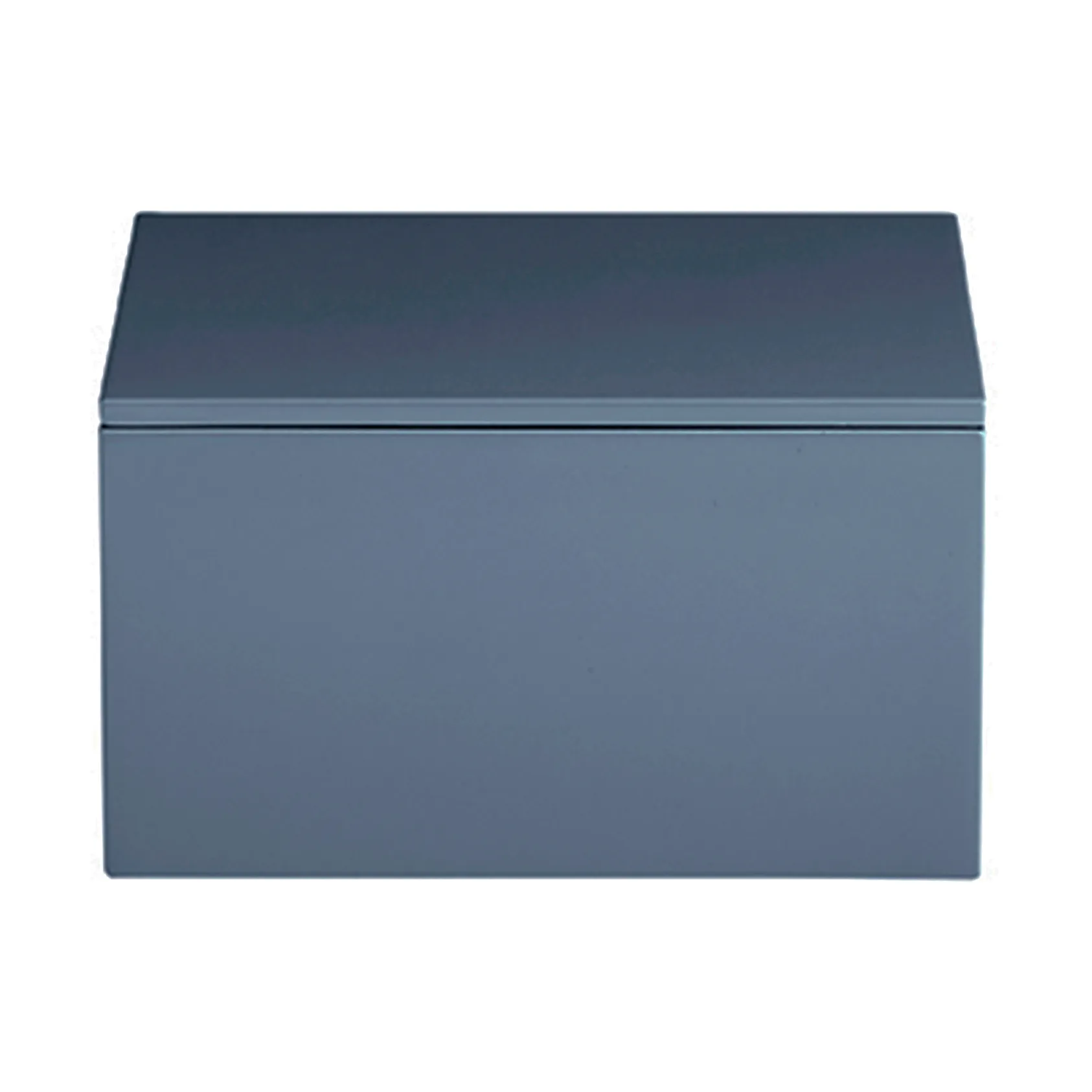 Lux lacquered storage box 19x19x10.5 cm, Blue indigo Mojoo