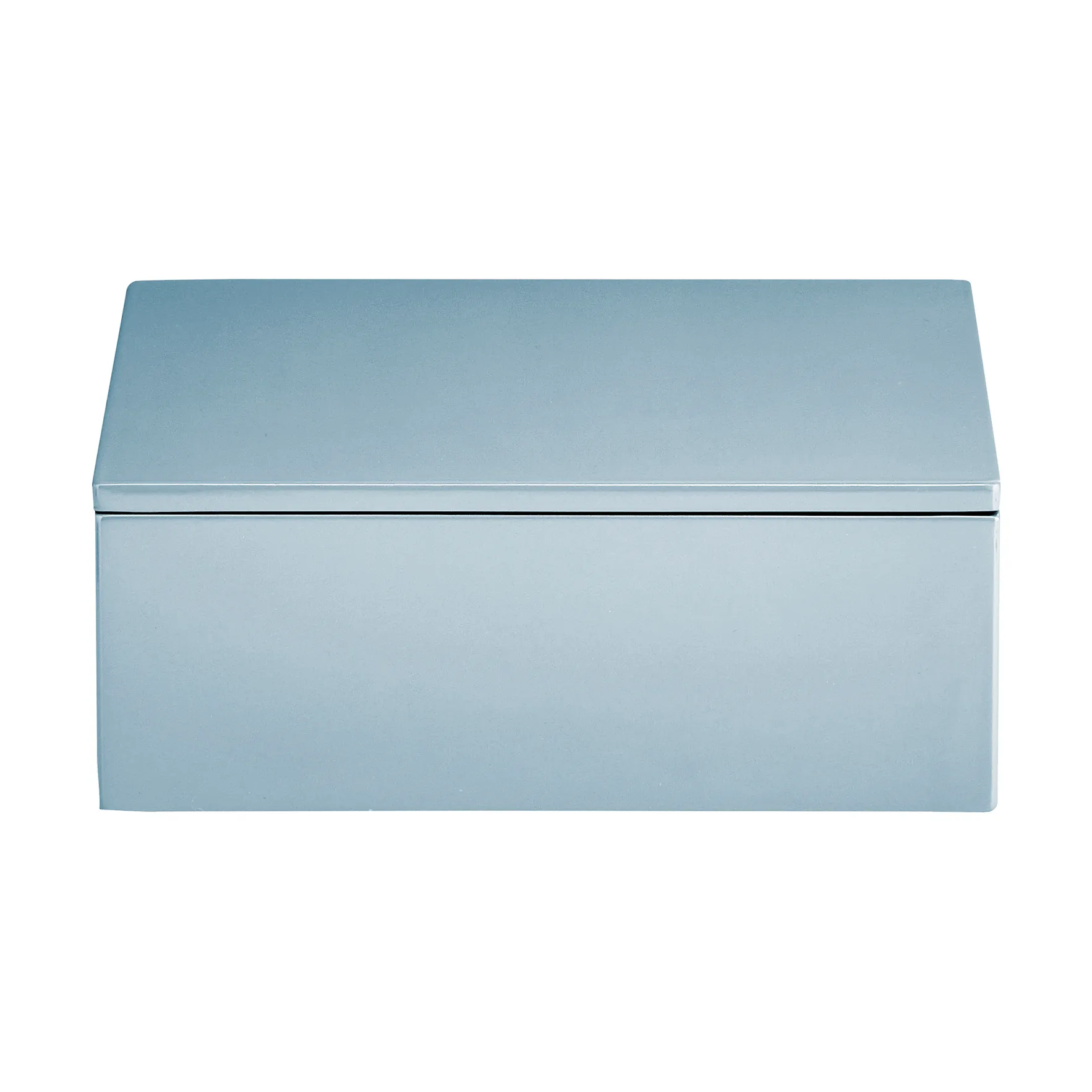 Lux lacquered storage box 19x19x7 cm, Powder blue Mojoo