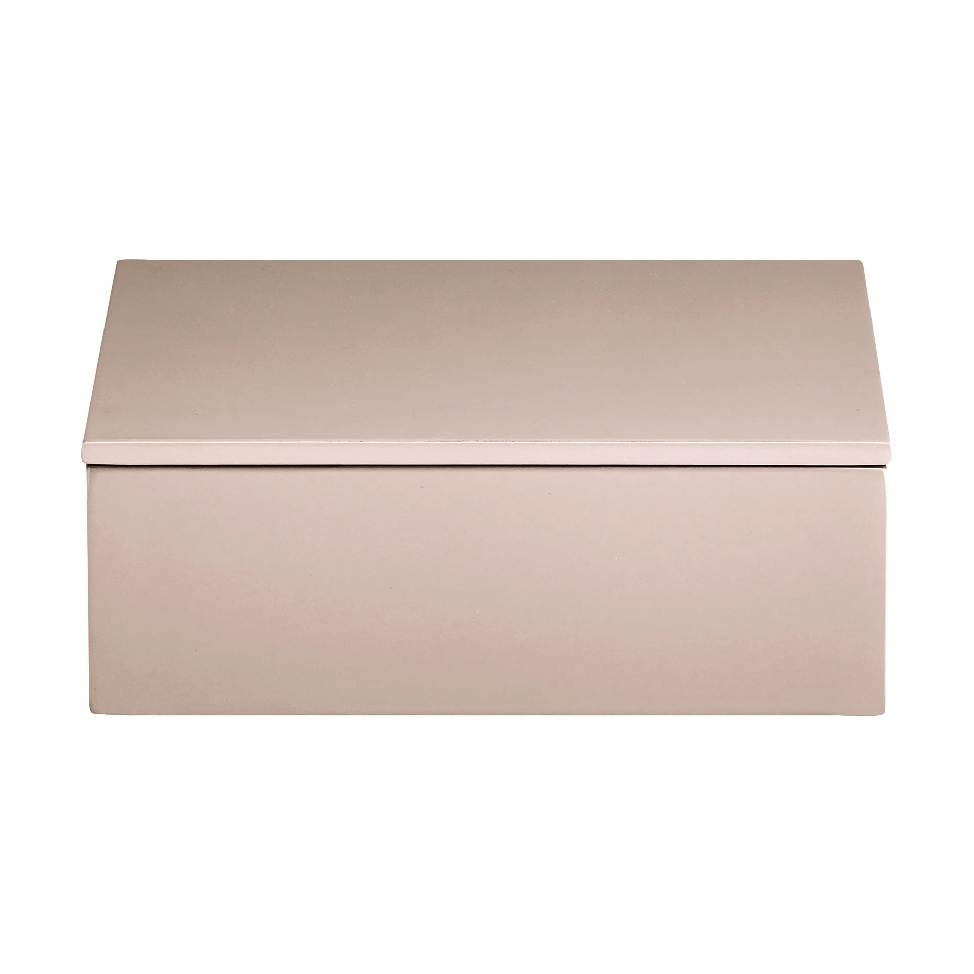 Lux lacquered storage box 19x19x7 cm, Powder rose Mojoo