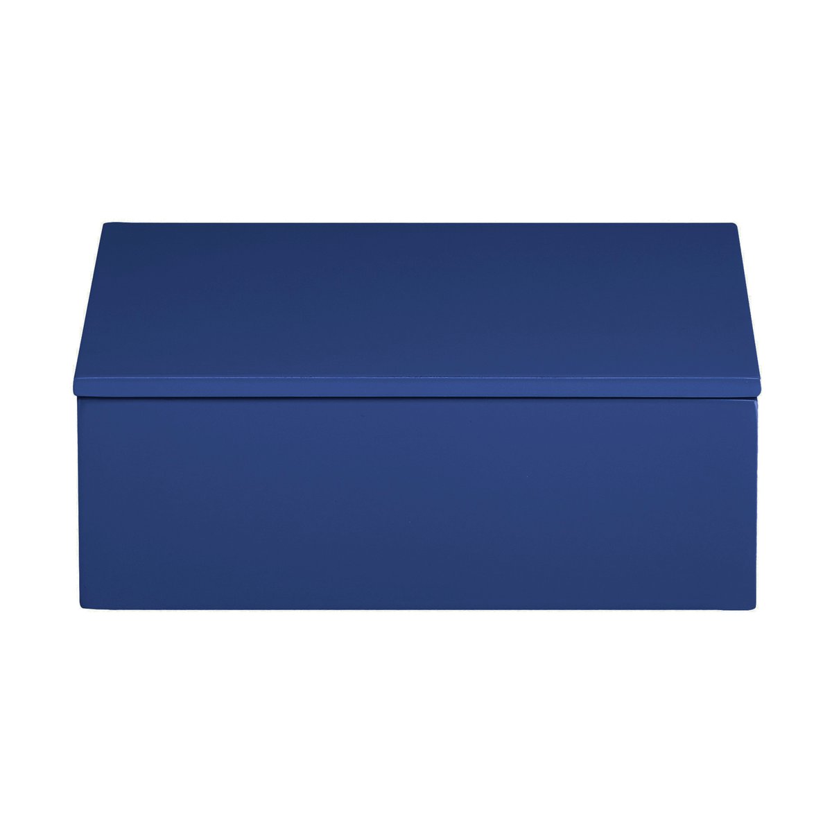 Mojoo Lux lacquered storage box 19x19x7 cm Ultramarine
