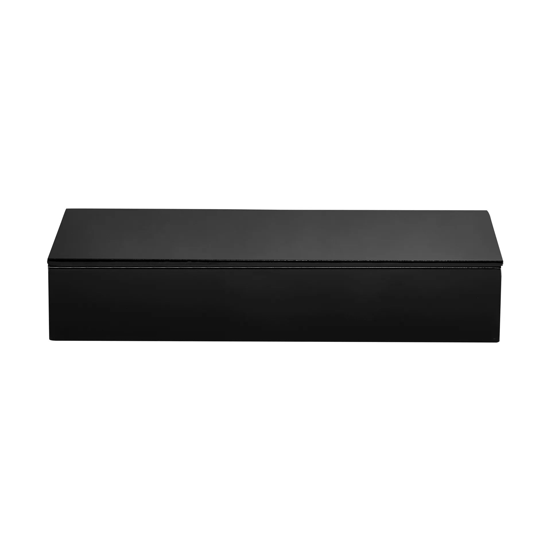 Lux lacquered storage box 38x19x7 cm, Black Mojoo