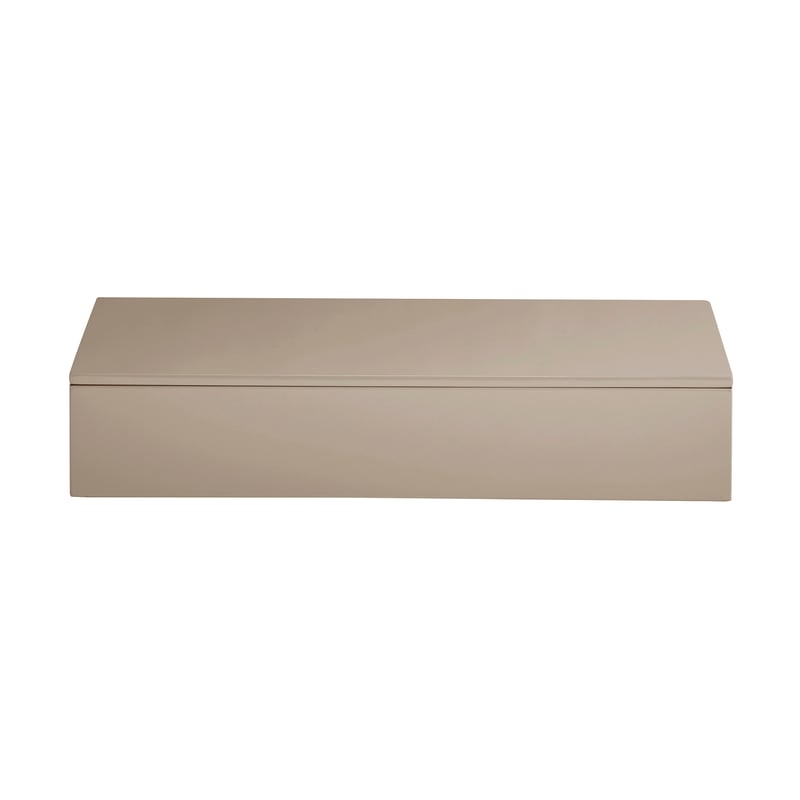 Mojoo Lux lacquered storage box 38x19x7 cm Fawn