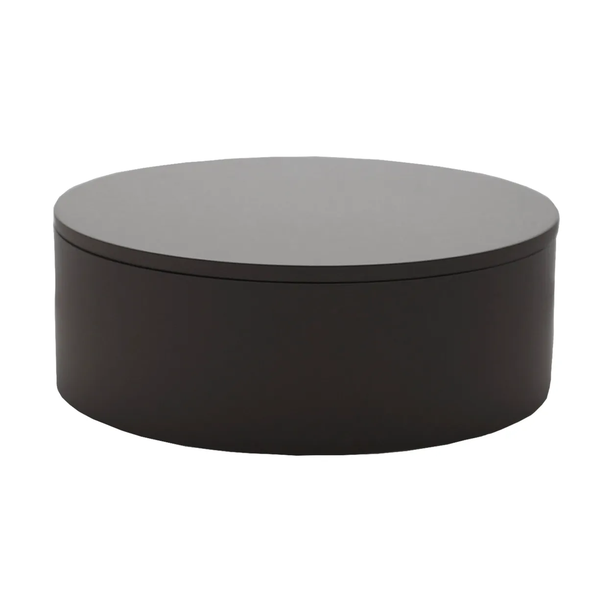 Mojoo Matte lacquered storage box o20x7 cm Black | Scandinavian Design | Boxes & jars | Black