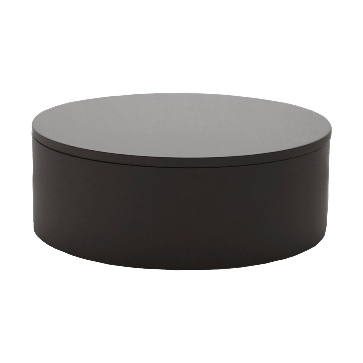 Mojoo Matte lacquered storage box o20x7 cm Black | Scandinavian Design | Boxes & jars | Black