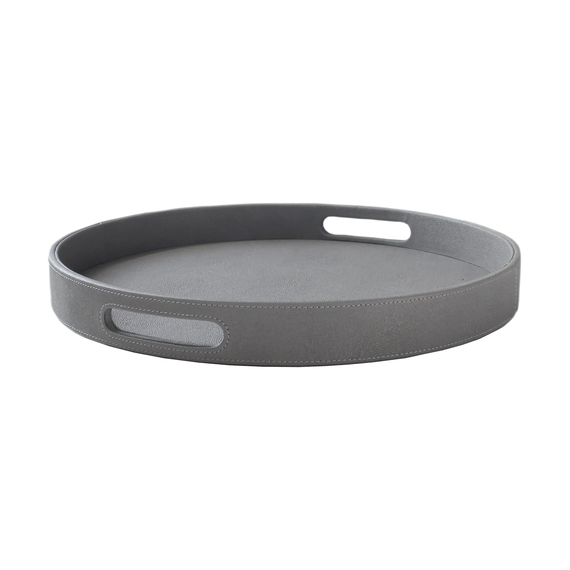 Sting serving tray Ø40x4 cm, Anthracite Mojoo