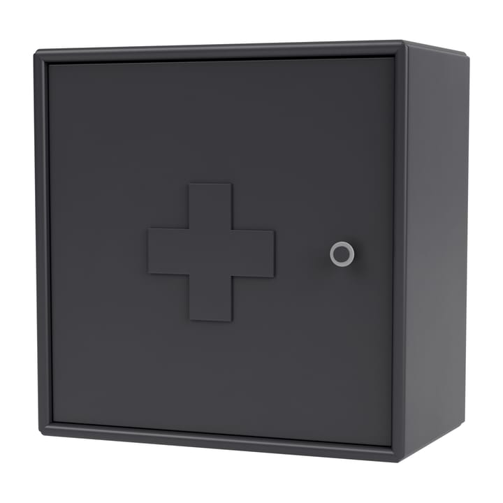 AID medicine cabinet 35.4x35.4 cm - Anthracite - Montana