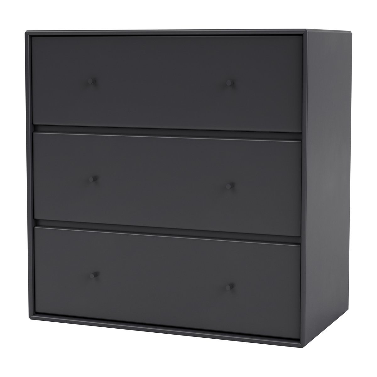 Montana CARRY dresser, 3 drawers Anthracite | Scandinavian Design | Grey