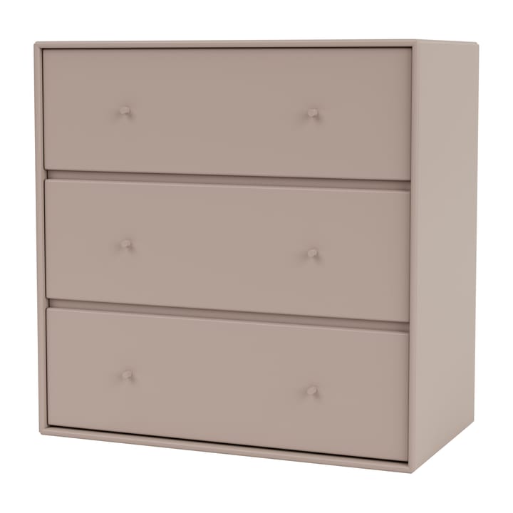 CARRY dresser, 3 drawers - Mushroom - Montana