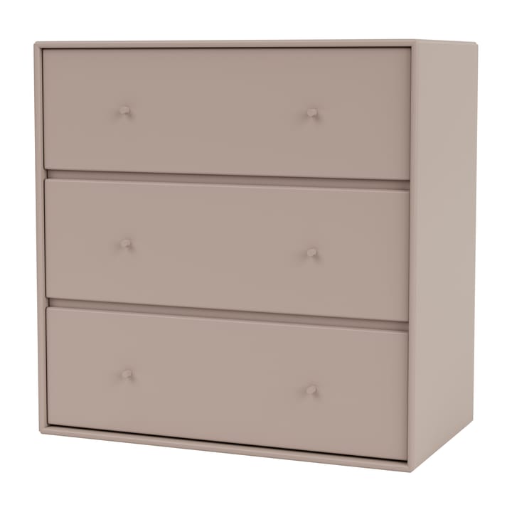 CARRY dresser, 3 drawers - Mushroom - Montana