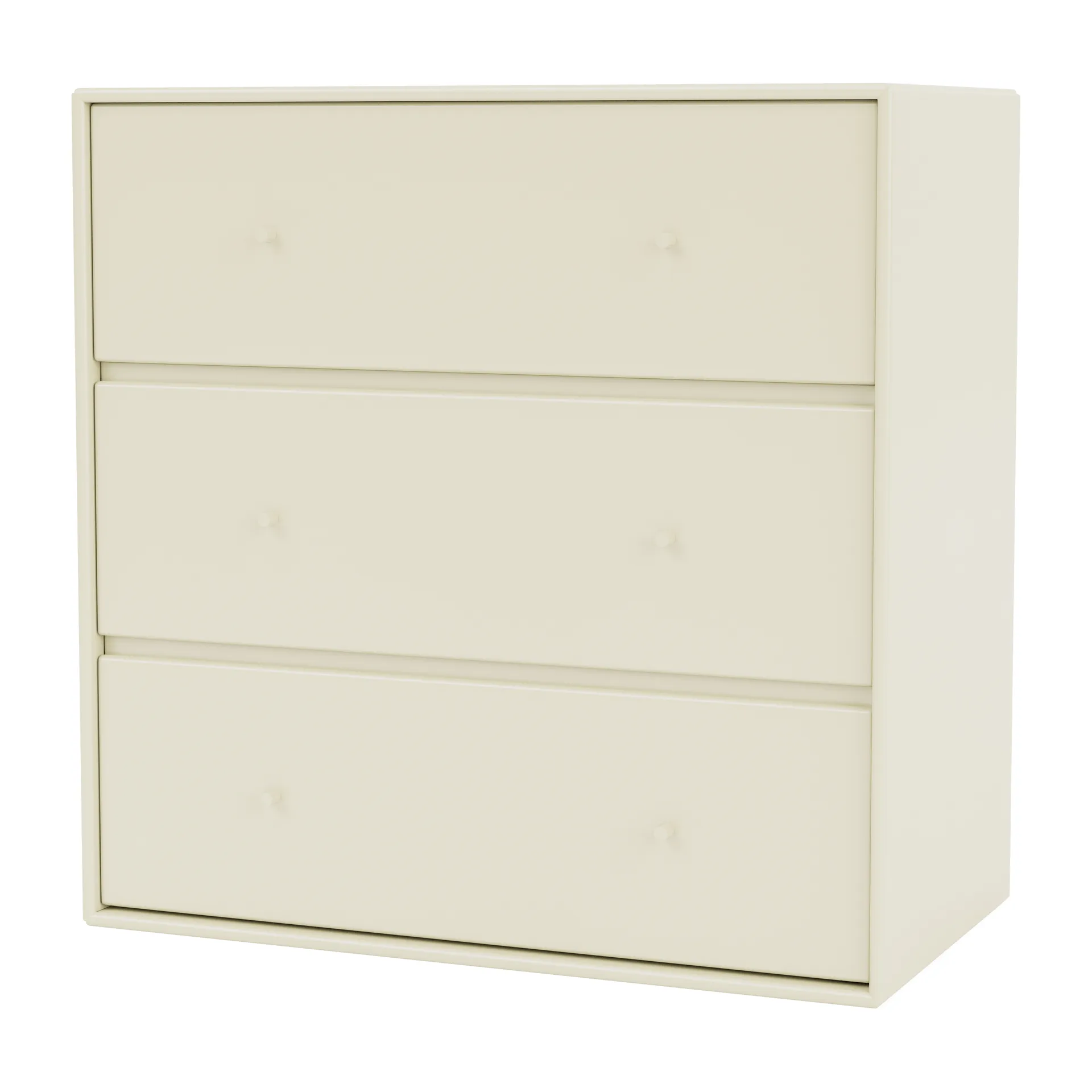 CARRY dresser, 3 drawers, Vanilla Montana