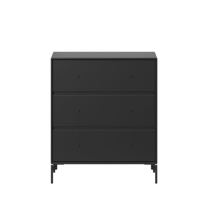Carry dresser, Black 05, black lacquered legs Montana