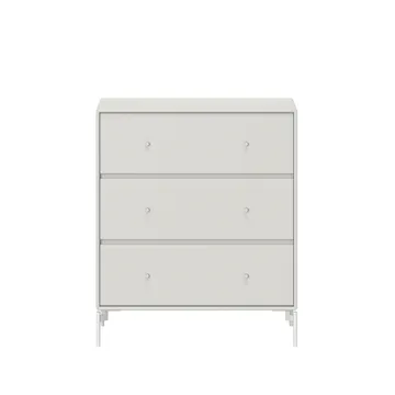 Carry dresser - Nordic 09, lacquered legs in snow - Montana