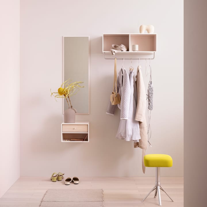 COAT hat shelf with clothes rails - Fennel 144, incl. suspension - Montana