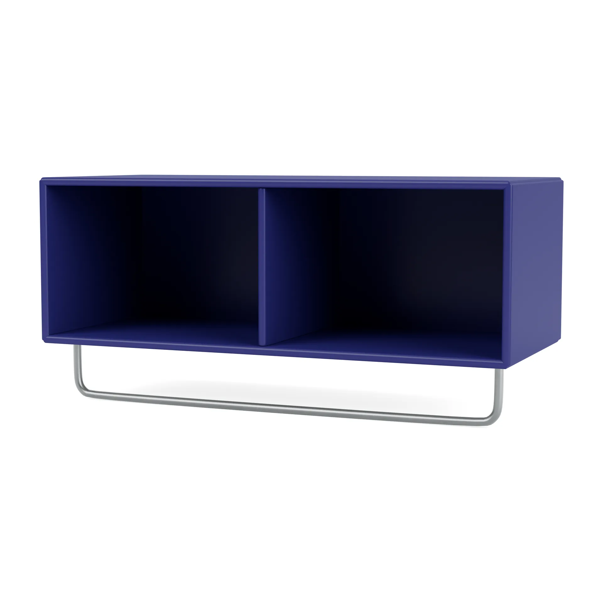 COAT hat shelf with clothes rails, Monarch Montana