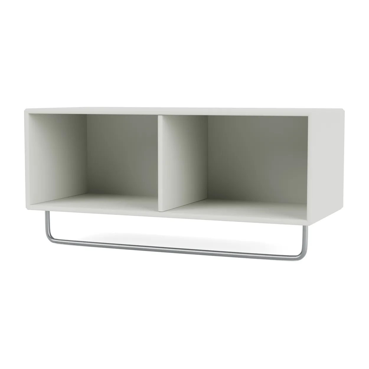 Montana COAT hat shelf with clothes rails Nordic | Scandinavian Design | Hat Racks & Hat Shelves | Grey