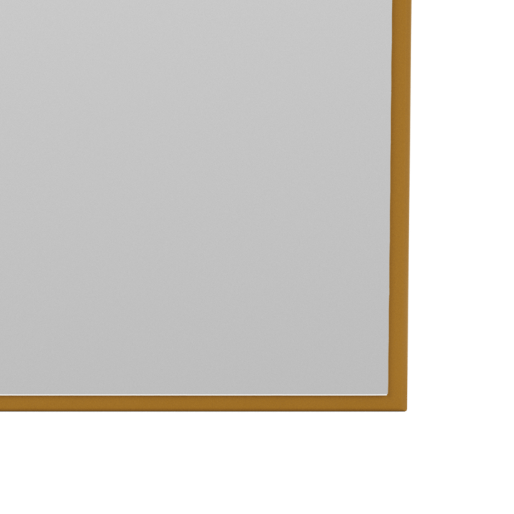 Colour Frame mirror 46.8x46.8 cm - Amber - Montana