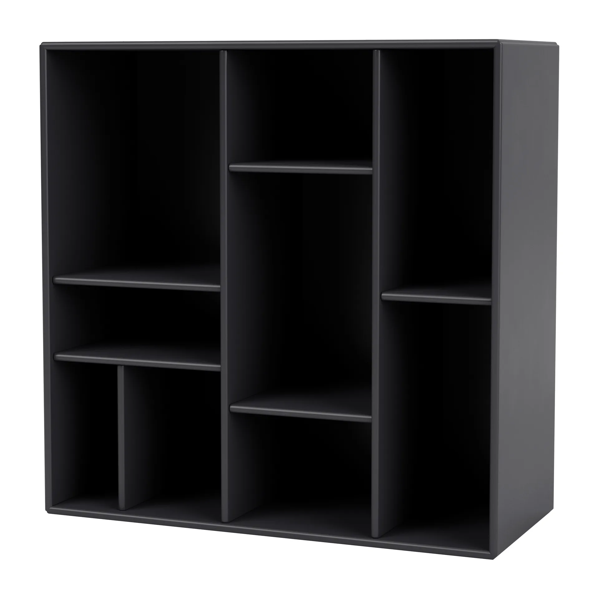 COMPILE decorative shelf 69.6x69.6 cm, Anthracite 04 Montana