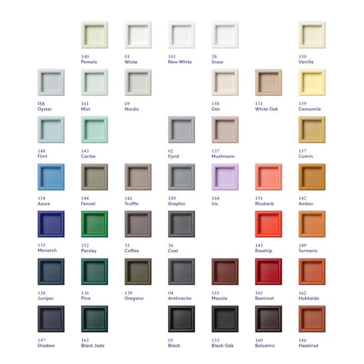 COMPILE decorative shelf 69.6x69.6 cm, Azure 154 Montana