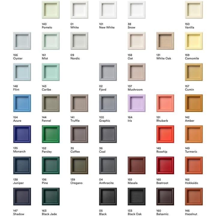COMPILE decorative shelf 69.6x69.6 cm, Nordic 09 Montana