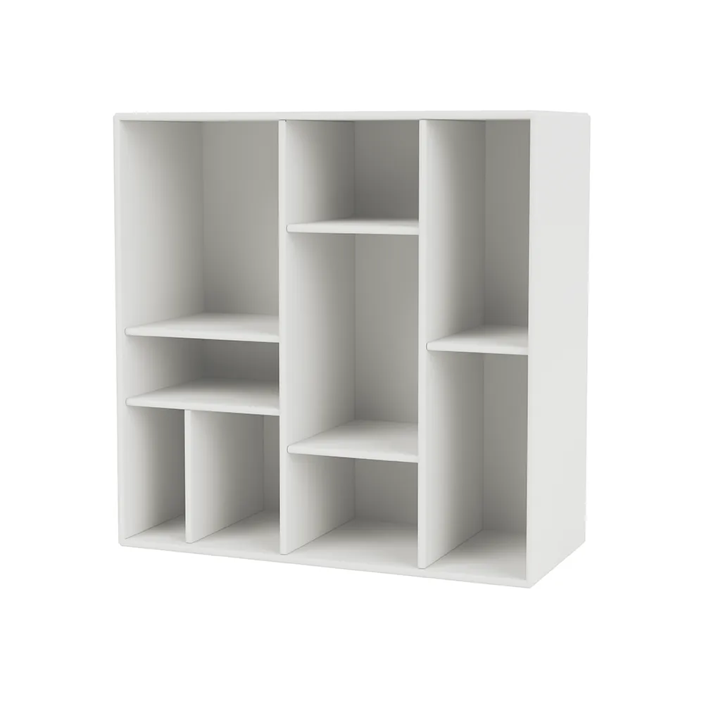 COMPILE decorative shelf 69.6x69.6 cm, White 01 Montana