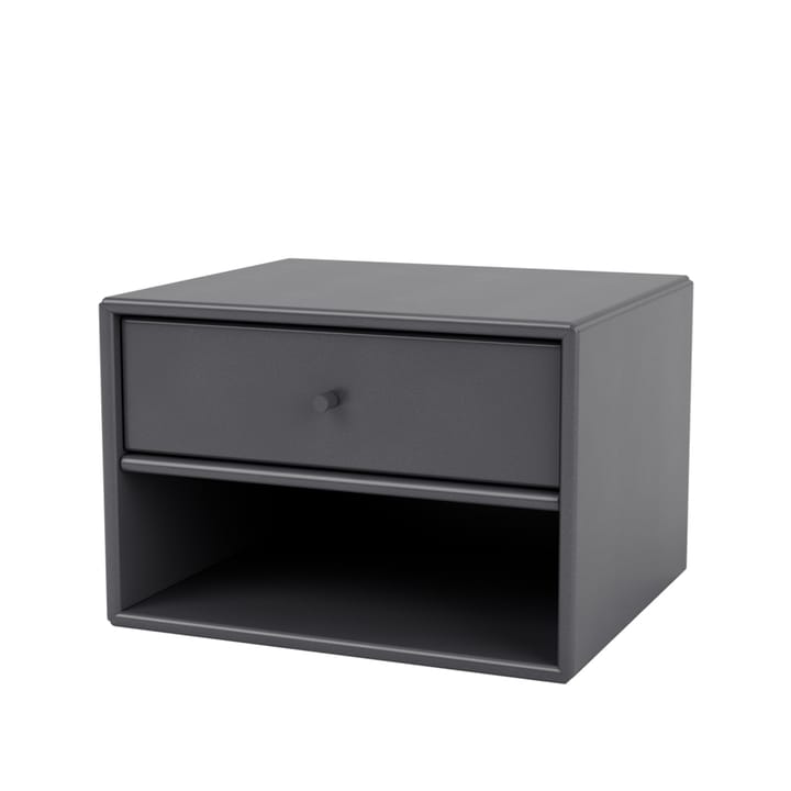 Dash bedside table - Coal 36, incl. suspension cm - Montana