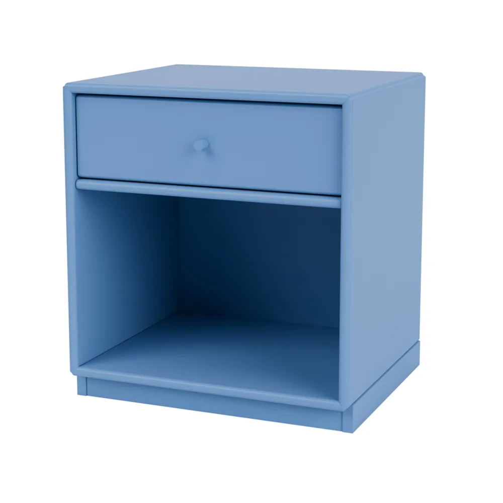 Montana Dream bedside table Azure 154, base 3cm | Scandinavian Design | Bedside tables | Blue