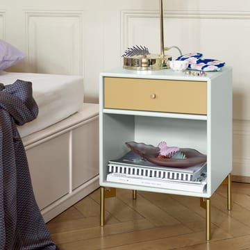 Dream bedside table - Azure 154, base 3cm - Montana