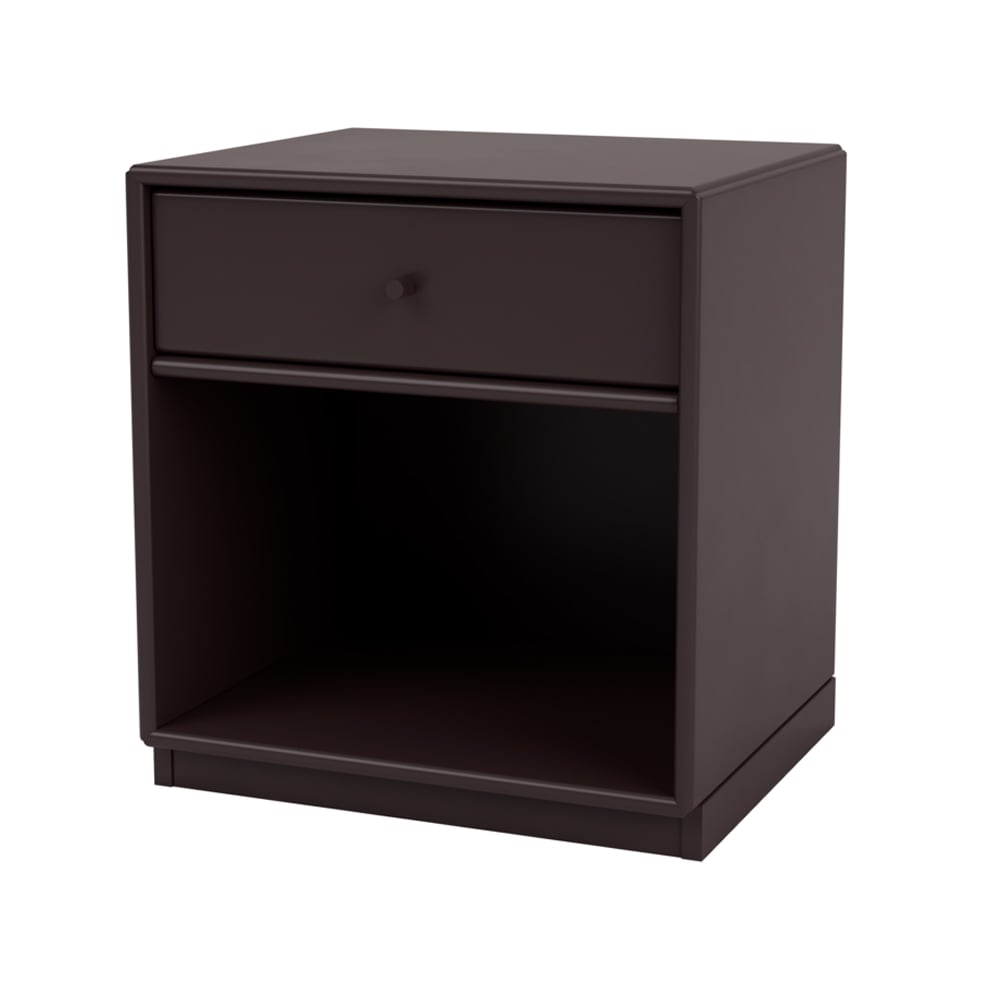 Montana Dream bedside table Balsamic 160, base 3cm | Scandinavian Design | Bedside tables | Brown