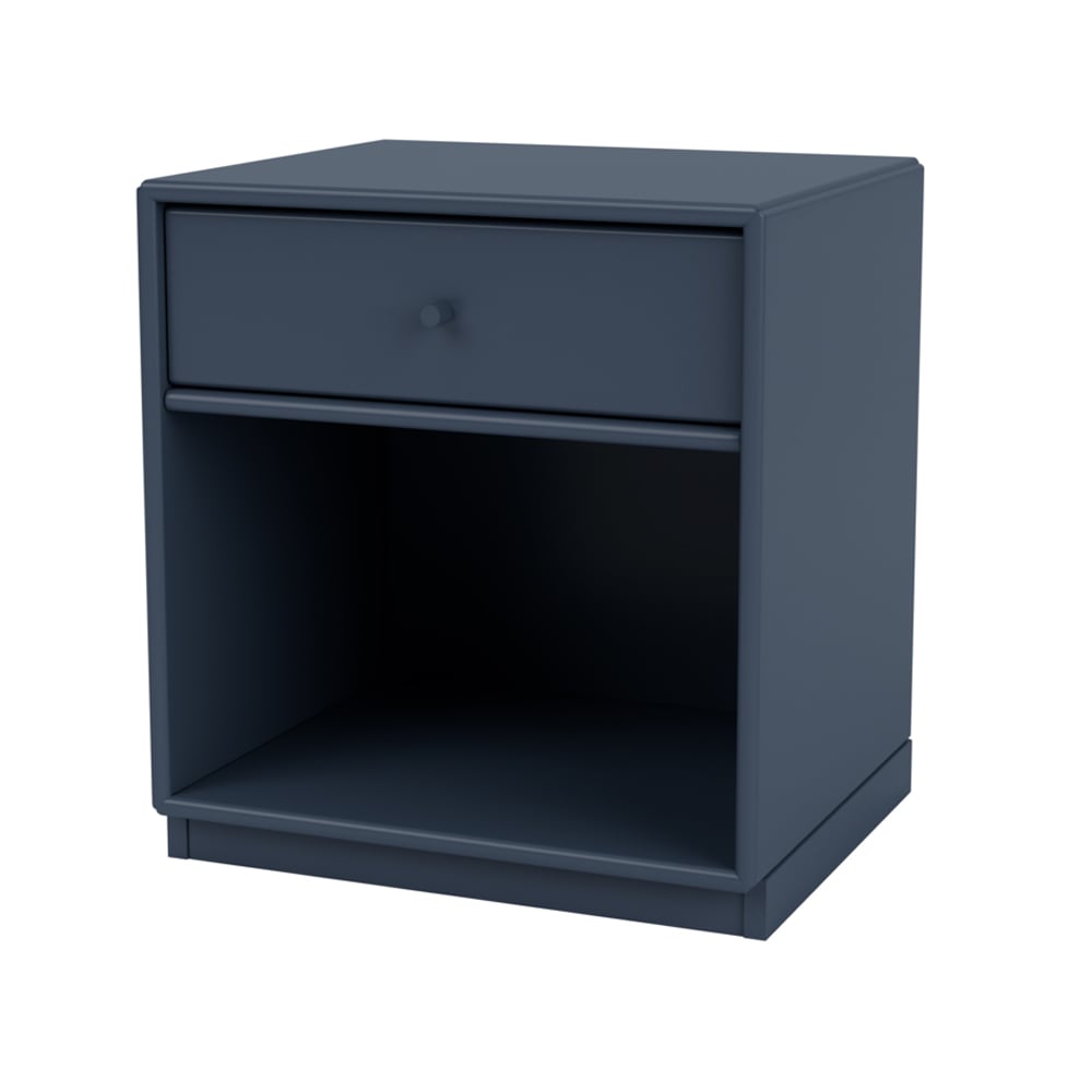 Montana Dream bedside table Juniper 138, base 3cm | Scandinavian Design | Bedside tables | Blue