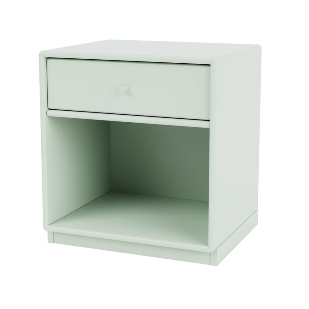 Montana Dream bedside table Mist 161, base 3cm | Scandinavian Design | Bedside tables | Green