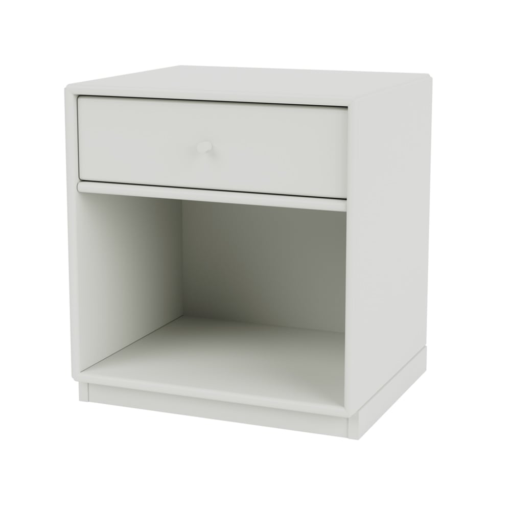 Montana Dream bedside table Nordic 09, base 3cm | Scandinavian Design | Bedside tables | Grey
