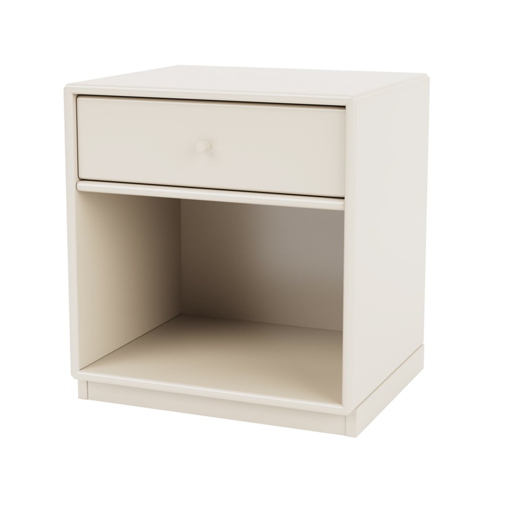Montana Dream bedside table Oat 158, base 3cm | Scandinavian Design | Bedside tables | Beige