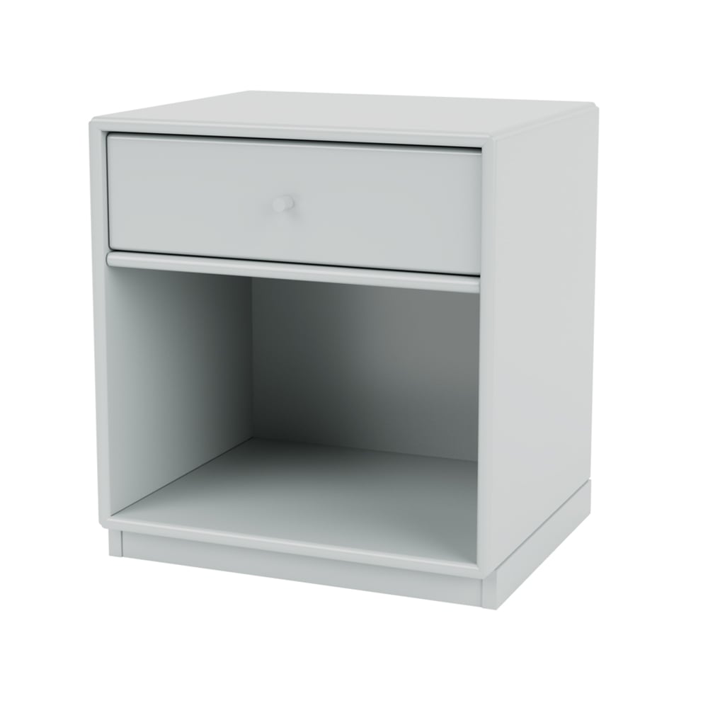 Montana Dream bedside table Oyster 156, base 3cm | Scandinavian Design | Bedside tables | Blue