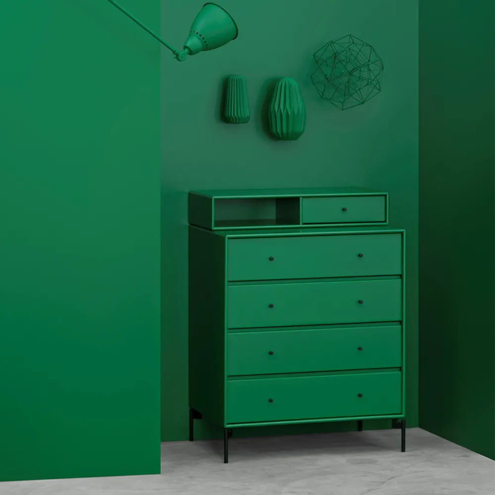 Keep dresser, Fennel 144. chrome legs Montana