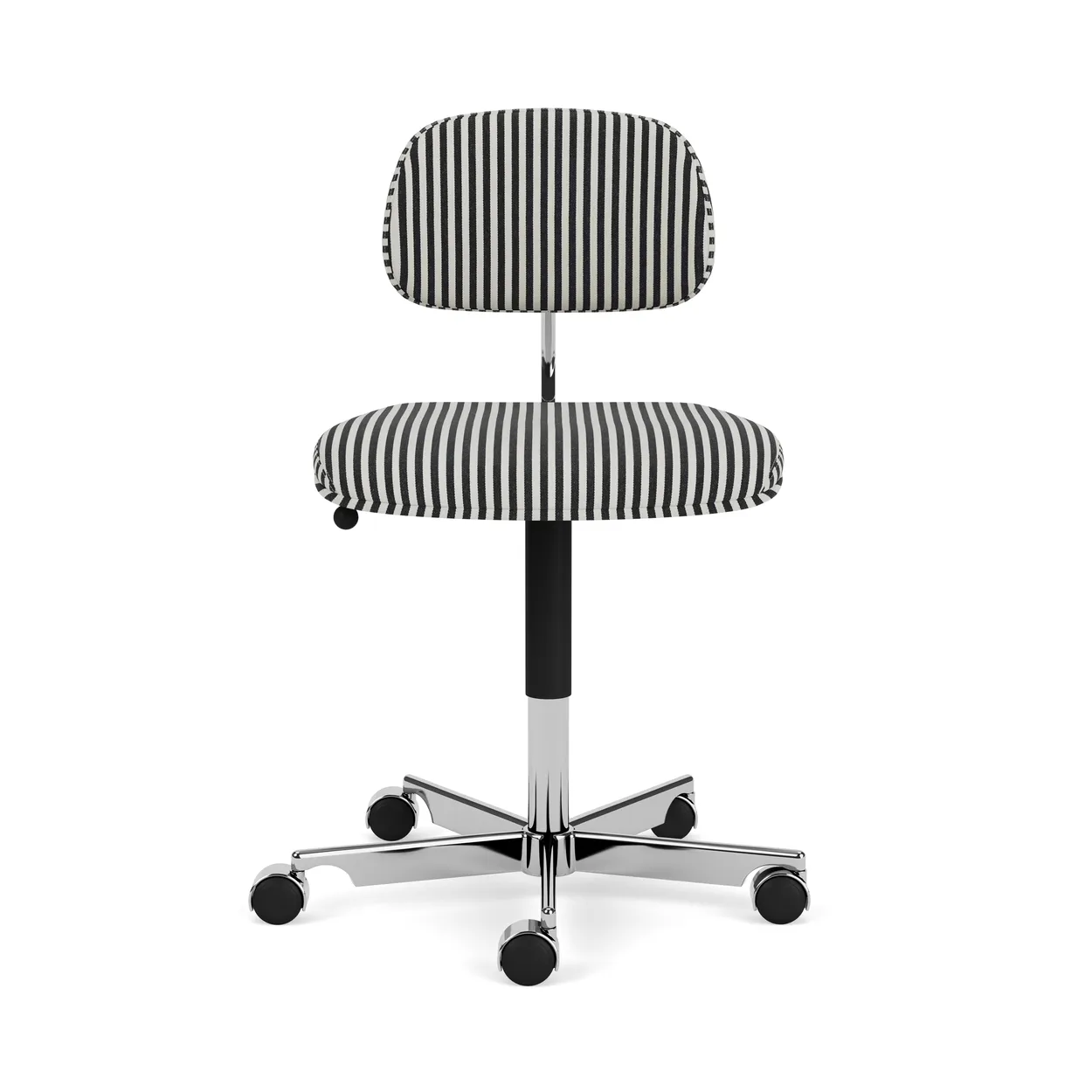 Montana Kevi 2534U Office chair Stripe-aluminum | Scandinavian Design | Chairs | Black