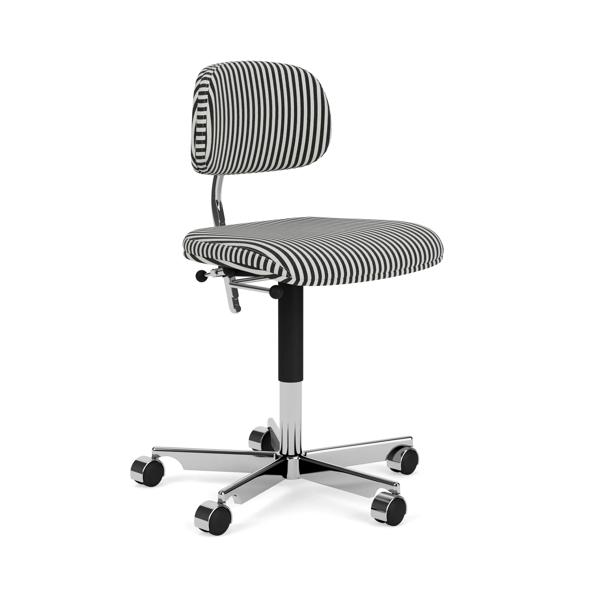 Kevi 2534U Office chair, Stripe-aluminum Montana