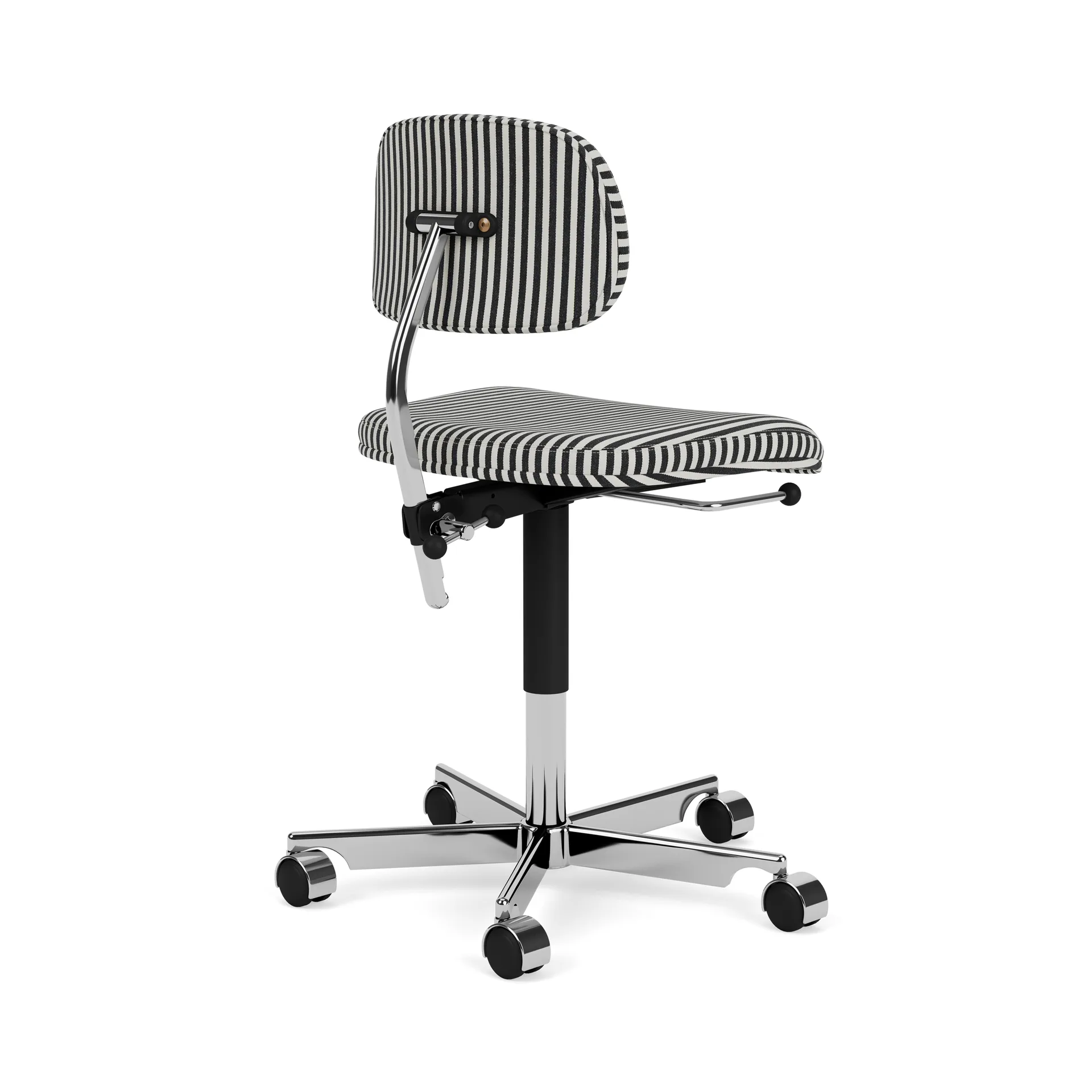 Kevi 2534U Office chair, Stripe-aluminum Montana