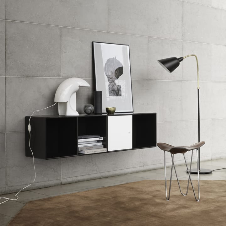 Line shelf module wall hung 1 door, Nordic 09 Montana
