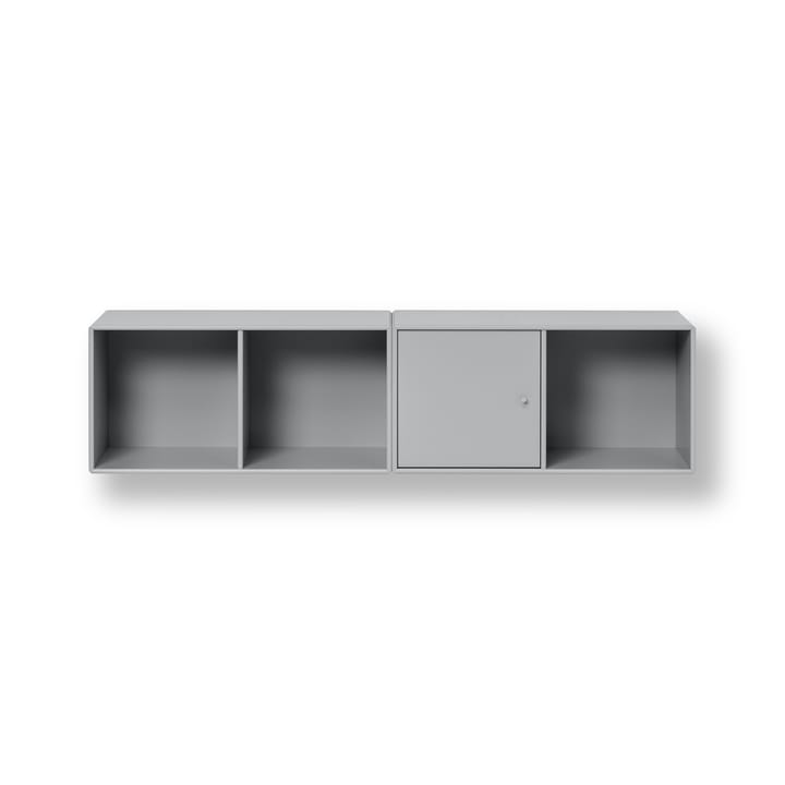 Line shelf module wall hung 1 door - Nordic 09 - Montana