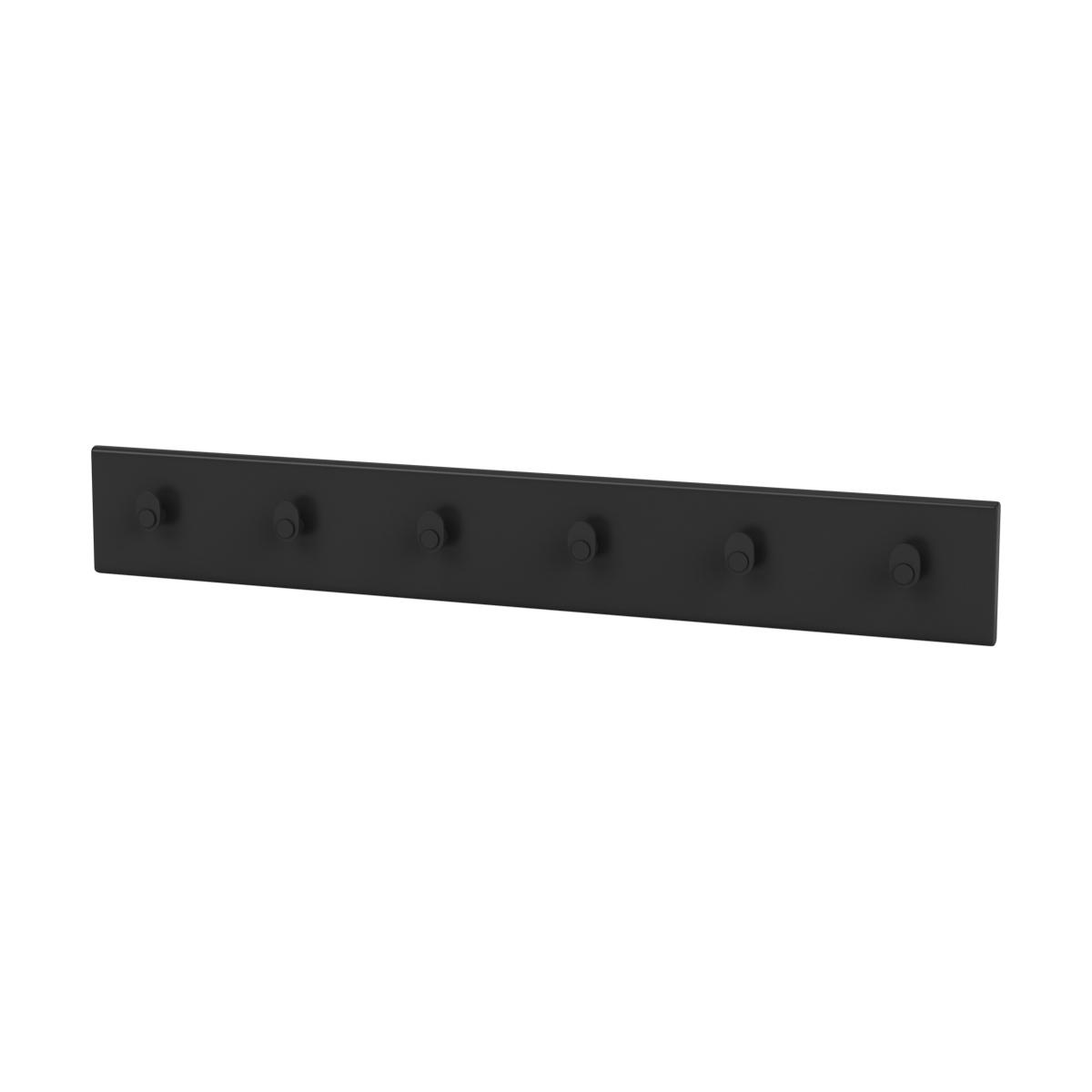 Montana hanger 6-hook Black | Scandinavian Design | Clothes racks, coat stands & hangers | Black