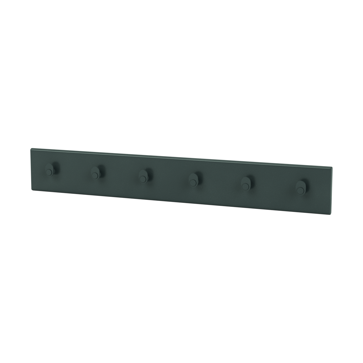 Montana hanger 6-hook BlackJade | Scandinavian Design | Clothes racks, coat stands & hangers | Green
