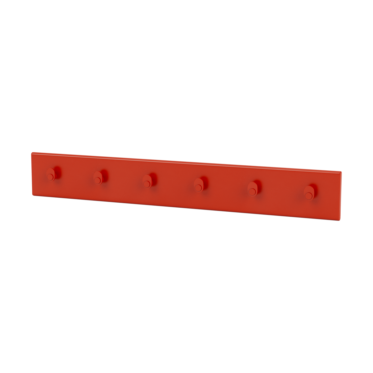 Montana hanger 6-hook Rosehip | Scandinavian Design | Clothes racks, coat stands & hangers | Orange